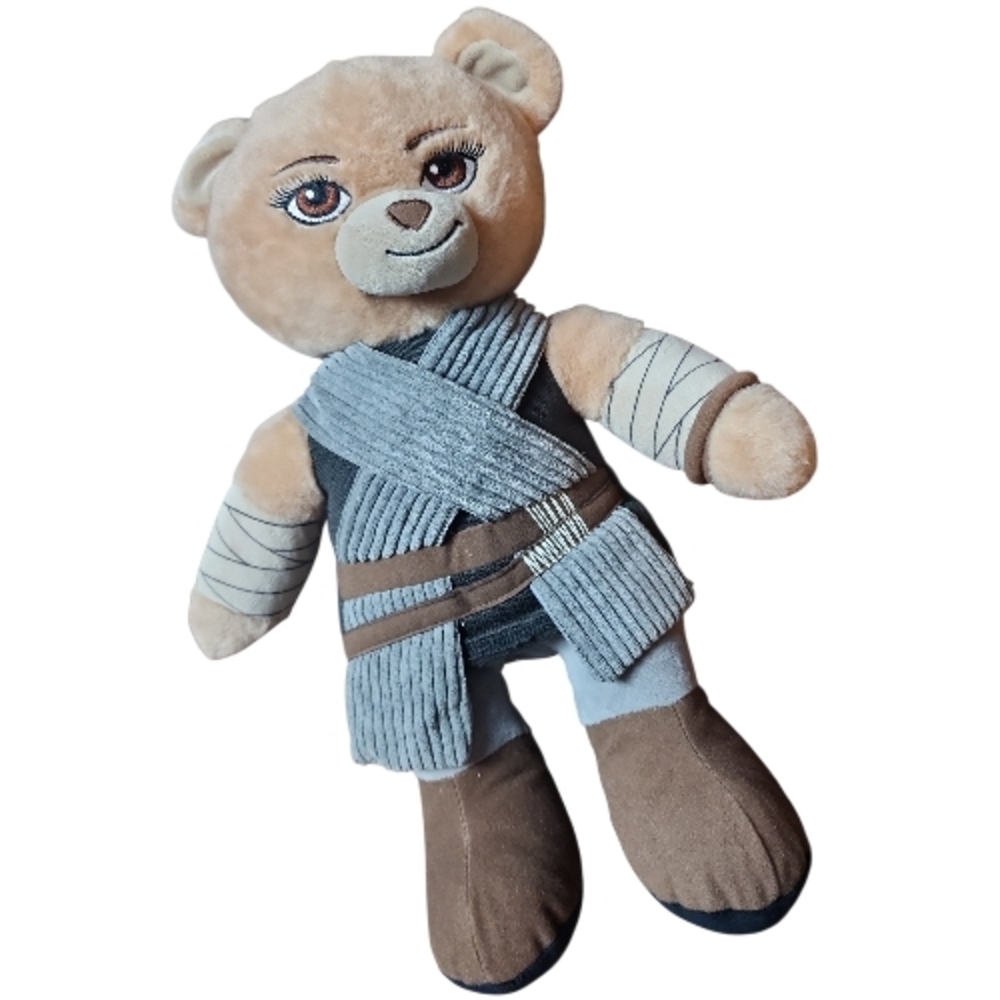 BUILD-A-BEAR | Star Wars Rey Skywalker Jedi Retired Plush Collectible Bear Toy